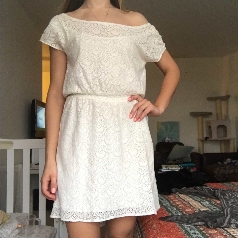 Off shoulder dress